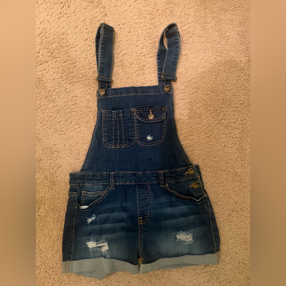 Wax Jeans Denim Overall Jumper Shorts Women’s Med